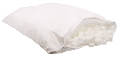 Temprakon Pude - 150 g andedun/-fjer og memoryskum