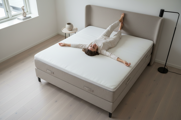 Fjern dyner og puder fra sengen 