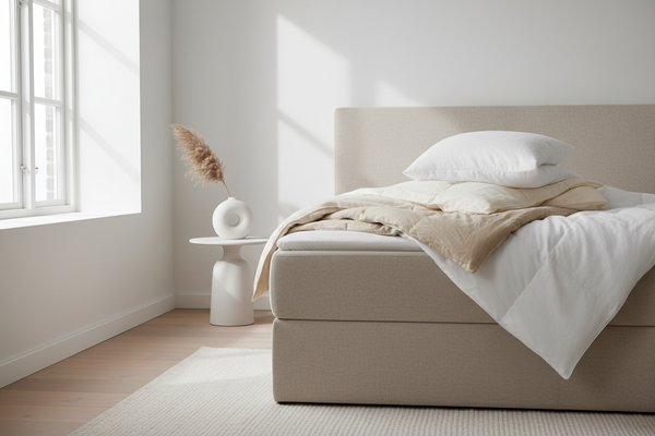 Prøv igen i samme stil som billederne fra sengefirmaet Nordic dreams billeder